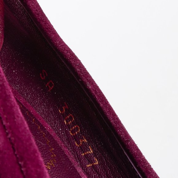 Saint Laurent Purple Suede Tribtoo Loafer Stiletto Platform Pumps - Picture 10 of 10